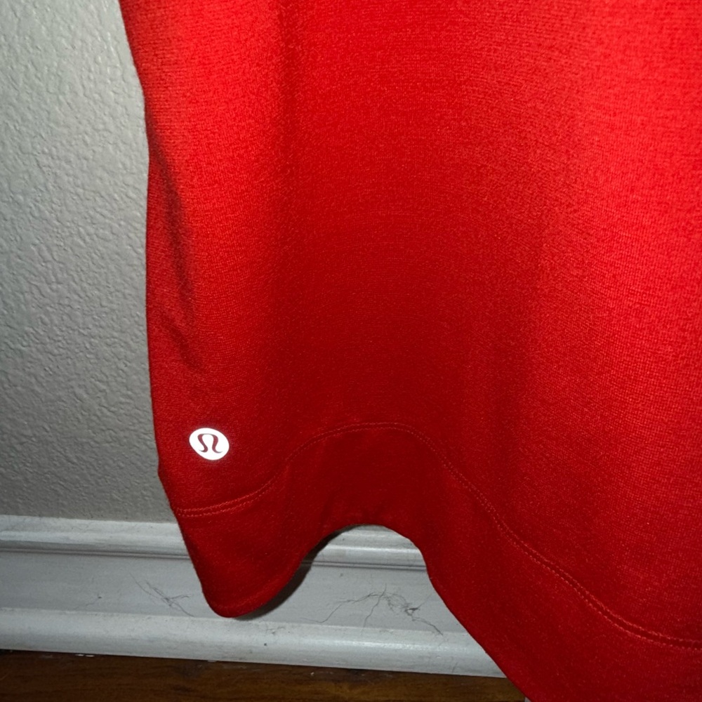 Lululemon Athletica Bold Red Top
